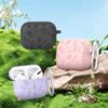Cute Flower Engraved Case for AirPods Pro 3 Case 2025 with Cleaning kit Anti-Drop Silicone Case For Airpods Pro 3rd Generation