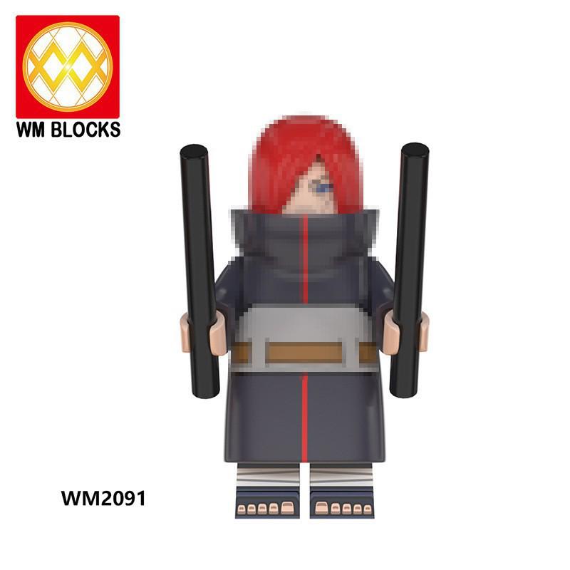 WM6106 Anime Ninja Series Educational Building Blocks Toy Set for Kids