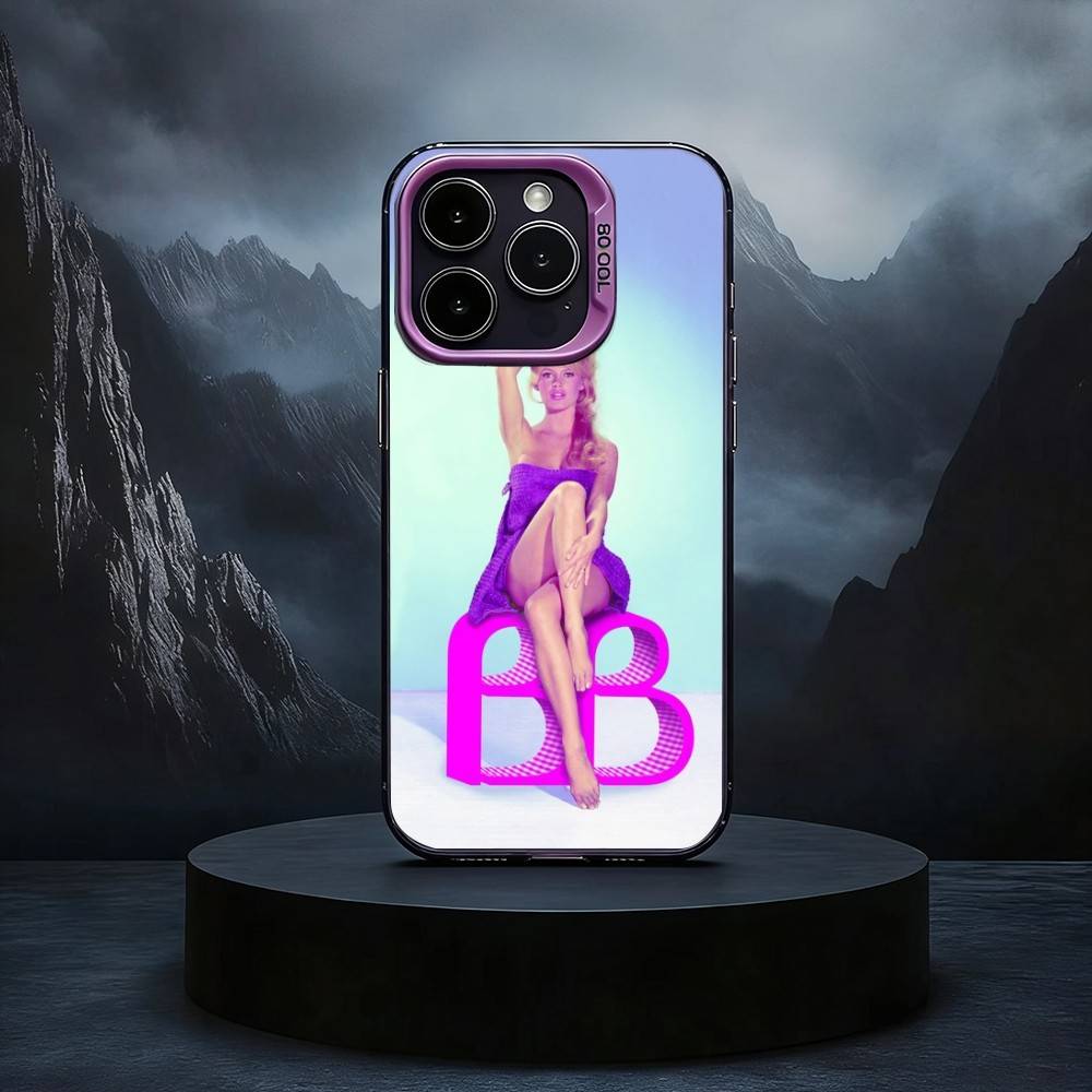 Hot B-Brigitte B-Bardot Black Candy silver phone case Phone Case For iPhone17,16,15,14,13,12,11 Plus,Pro Max