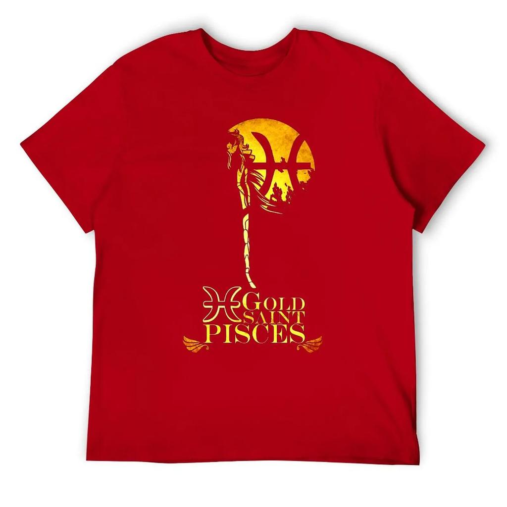 Pisces Twelve Constellation (1) T-shirt Round Neck Sports Top Tee Funny Leisure Nerd USA Size