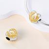 Charm Beautiful Wonderful Pretty Genuine Copper Wing Bead Fits Bracelets Women Jewellery DoItYourself Beautiful Gifts