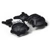 Black Engine Guard Protection Cover Set For Yamaha Mt-09 Xsr900 Fz09 2014-2020