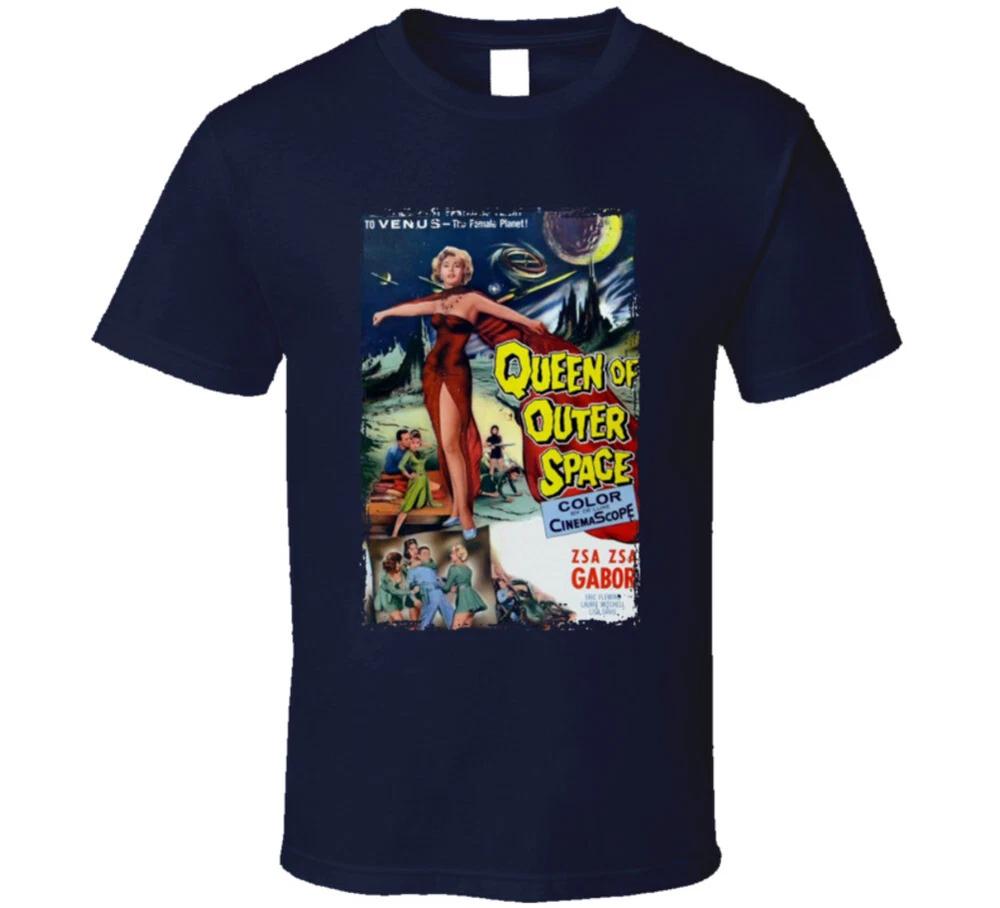 Queen Of Outer Space 50s Sci Fi Movie T Shirt
