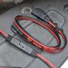 Battery Charging Cable SAE To SAE 12V-36V Quick Disconnect Extension Cable Waterproof Car 16 AWG Line Automotive Extension Cable