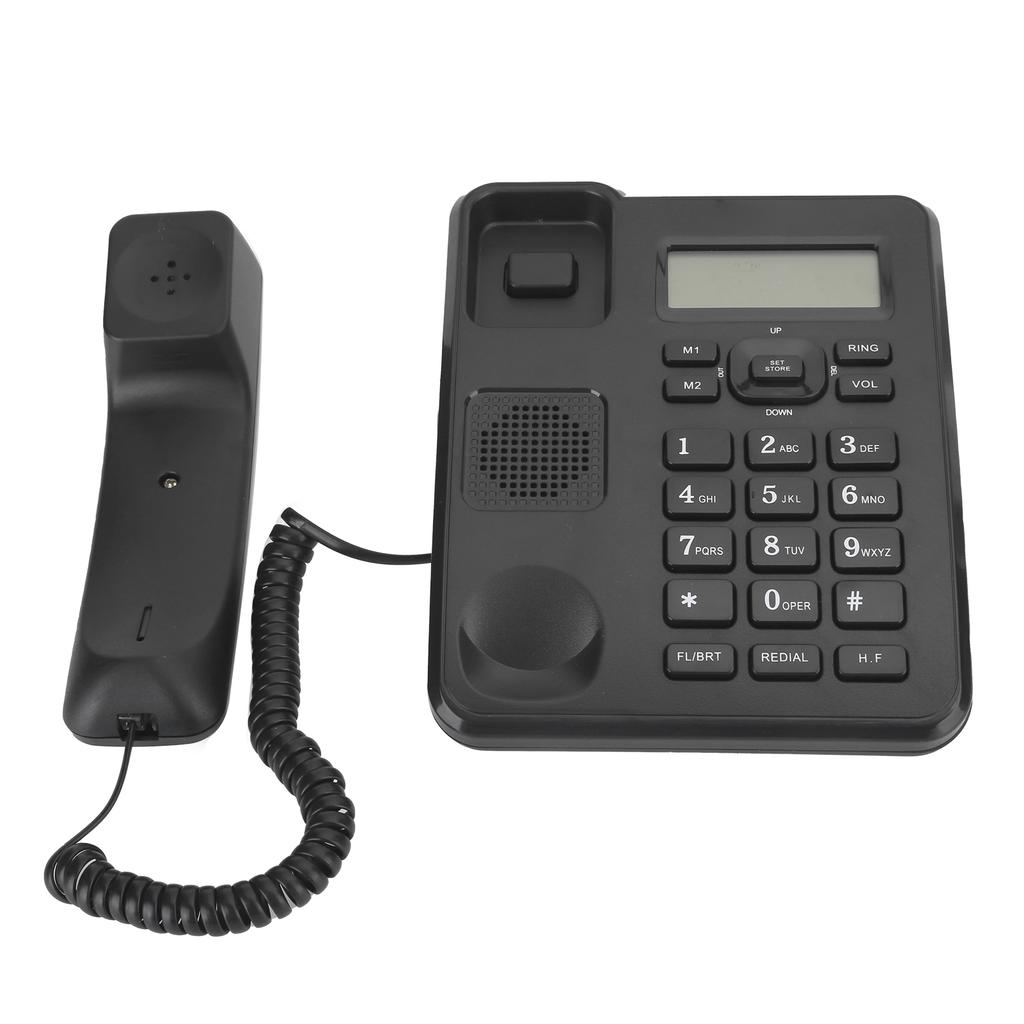 KXT6001CID Fixed Telephone Home Wired Landline Business Office Corded Desk Phone ABS