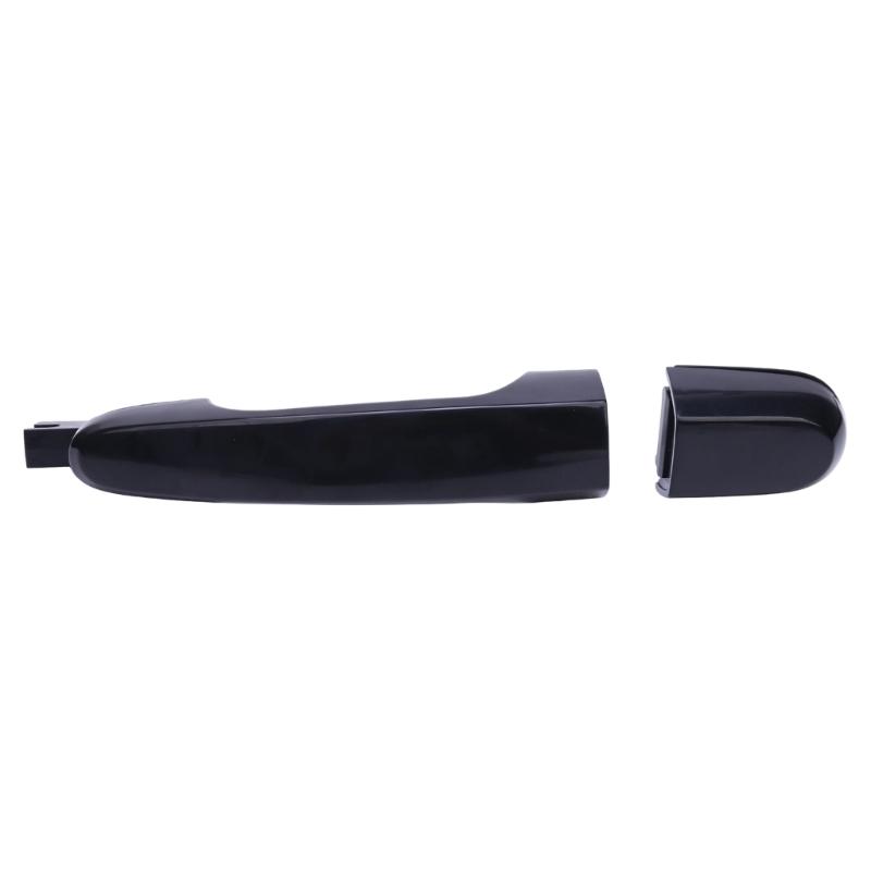 4Pcs Car Door Handle Set with Black Exterior Pieces Referencing 82651-1F010, 82661-1F010, 83651-1F010 and 83661-1F010 for Position Matching