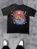 One Piece Jabo Pattern Tshirt  Mens Style  Summer 2026 Casual Street Style  Anime Print  Loose Top
