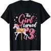 Carousel Birthday Party Supplies This Girl Turned 3 T-Shirt