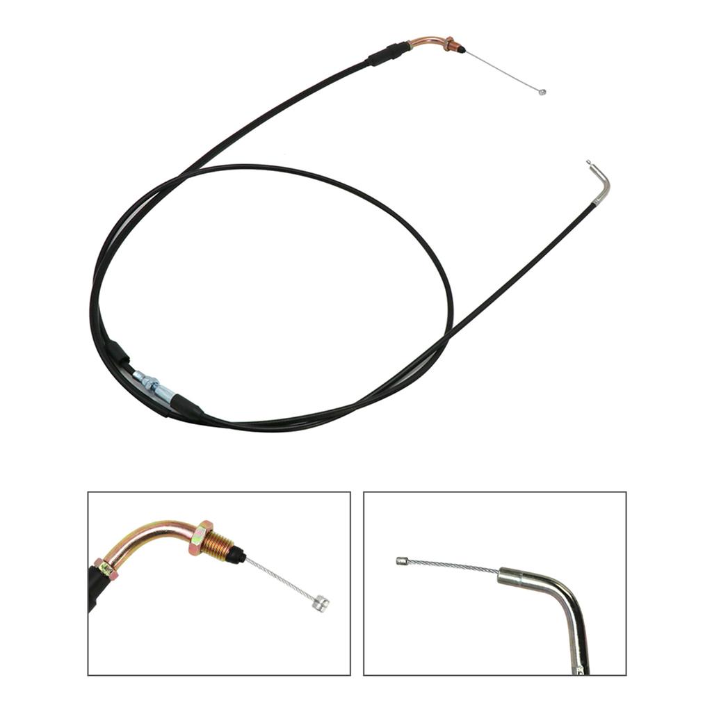 Accelerator Cables Scooter Throttle Cable Universal for GY6 125cc 150cc PKE-/PK-/TM Carburetor ATV Dirt Bike Black 200cm