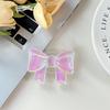 Wind Creative Colorful Laser Bow Simple Three-Dimensional Ring Retractable Desktop Phone Holder Airbag Folding