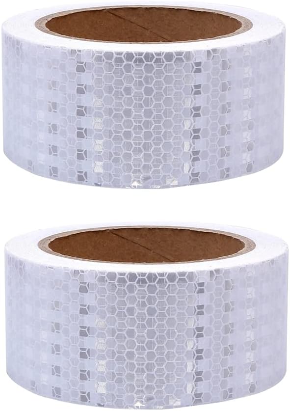 Reflective Tape, 9M x 5CM Warning Sticker High Intensity Reflector Tape Waterproof Safety Tape, 1 Pack Self-Adhesive Security Marking Tape
