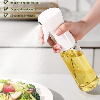 Air Fryer için Cam Yağ Püskürtme Şişesi, Zeytinyağı ile Yemek Pişirmek için Yüksek Basınçlı Atomizör - Mutfak Ev Tipi Yağ Püskürtücü