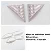 For VW Volkswagen Arteon 2018 -  Car Inner Window Pillar A Stereo Speaker / Door Stereo Speaker Frame Cover Trim Accessories
