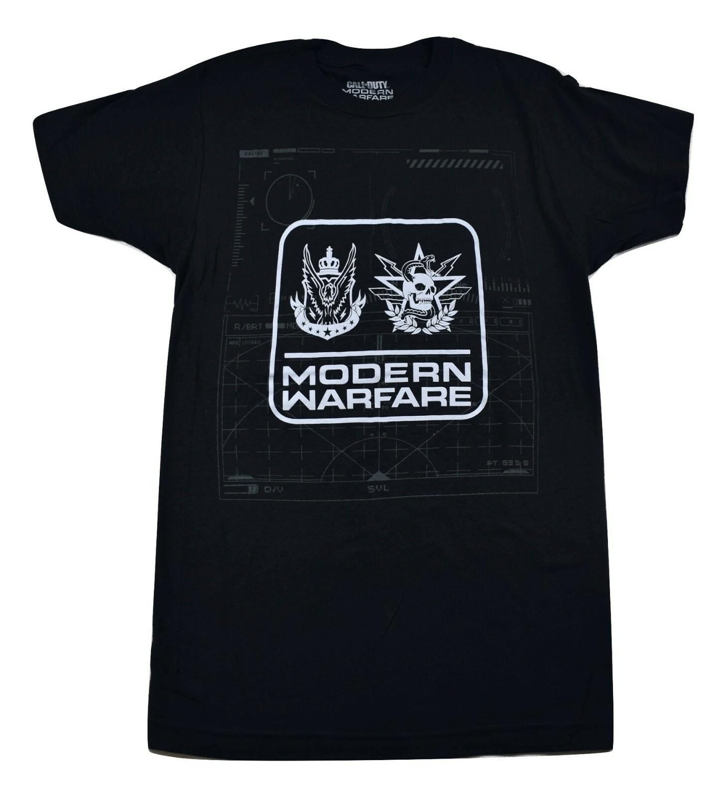 Call Of Duty Mens Call Of Duty Modern Warfare Faction Icons T-shirt New XSXL XXXL