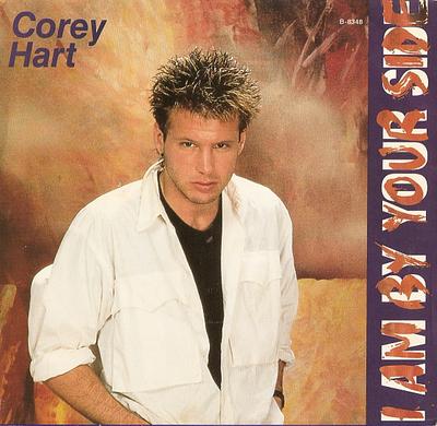 7inch Record COREY HART  I Am By Your Side B8348 EMI AMERICA 1986 US Dance  Electronica Used