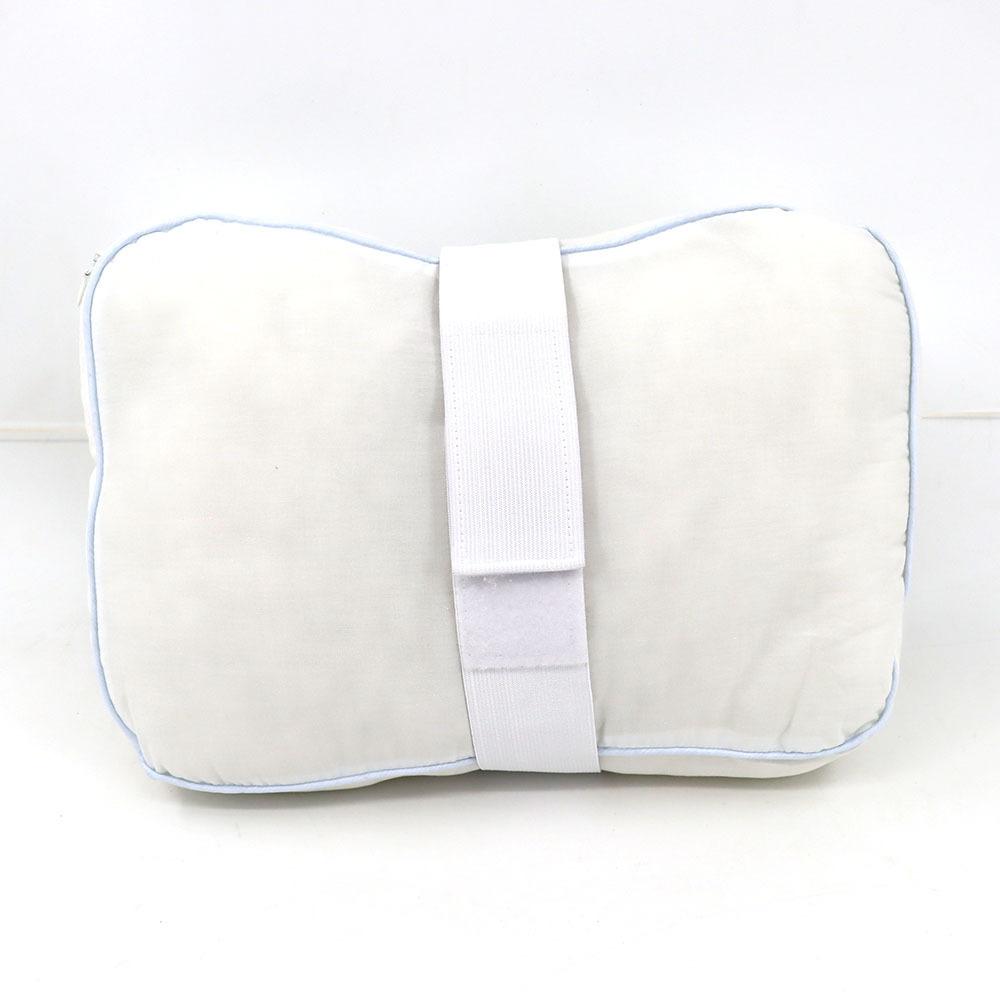 Knee Leg Pillow for Side Sleepers, Adjustable Strap Fixed, Shredded Foam Filling, Orthopedic Leg Support Cushion