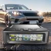 Tire Pressure Monitoring System 4 Sensors USB/Solar TPMS Tire Pressure Monitor System for Car Sedan SUV
