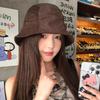 Korean Retro Fisherman Hat, Women's Autumn/Winter 2025 - Versatile Fashion Bucket Hat with Face-Covering.