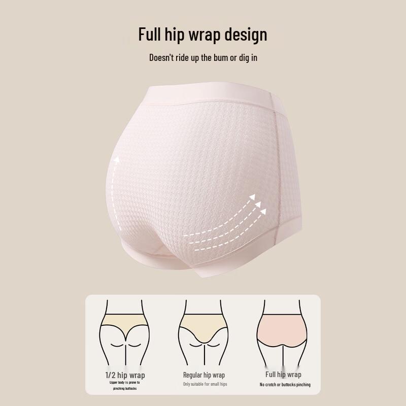 FENTENGCARE Women's High-Waist Tummy Control Underwear 3-Pack