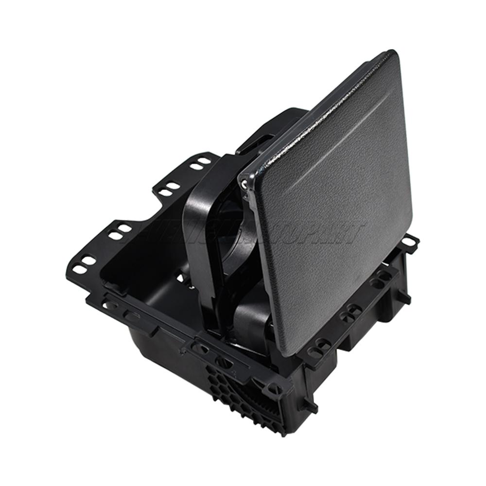 New 7N0862533 For VW Golf Sharan MK2 Tiguan MK1 Seat Alhambra MK2 Dual Cup HolderRear Drinking Cup Bracket Black car accessories