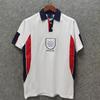 Maglia da Calcio Retro Inghilterra 1998 Beckham 7 Owen 20 Manica Corta/Lunga Unisex Adulto