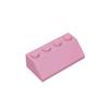 50g / 25Pcs 3037 2x4 Sloping Construction Brick My Own Creation Roof Add-Ons Fitting Including Brick Creativity Children Toy Assembly