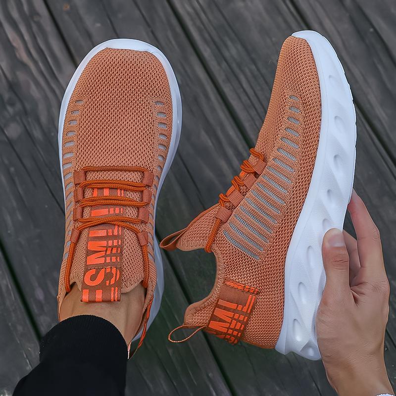 

Men Ultra Lightweight Mesh Sneakers Breathable Quick Dry Fabric Stylish Hollow Out Design Sneakers Modern Casual Summer Footwear 37