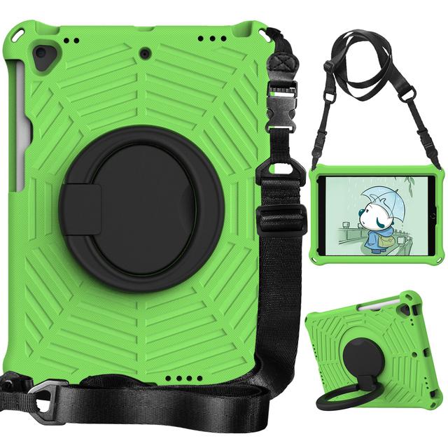 EVA Rotating Stand Case For iPad A16 11th 10.9 10th Air 3 4 5 Pro 11 1-2-3-4th 10.2 7-8-9th 10.5 9.7 Mini 7 A17 Pro 6 5 4 3 2 1