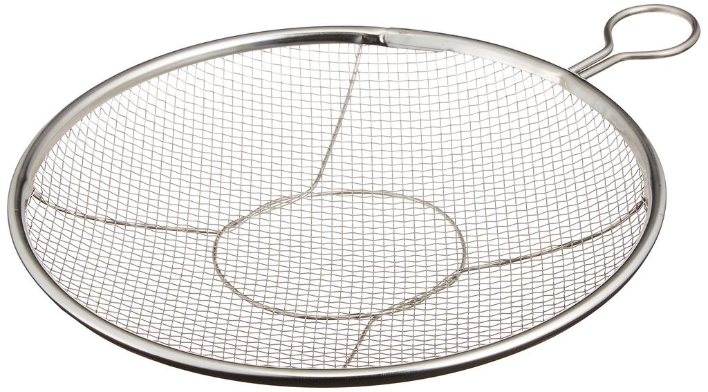 Kanda Kan Stainless Steel Colander 24cm Made In Japan With Rings Colander Oil Draining Tray Colander Draining Fried Food Vegetables Noodles Silver
