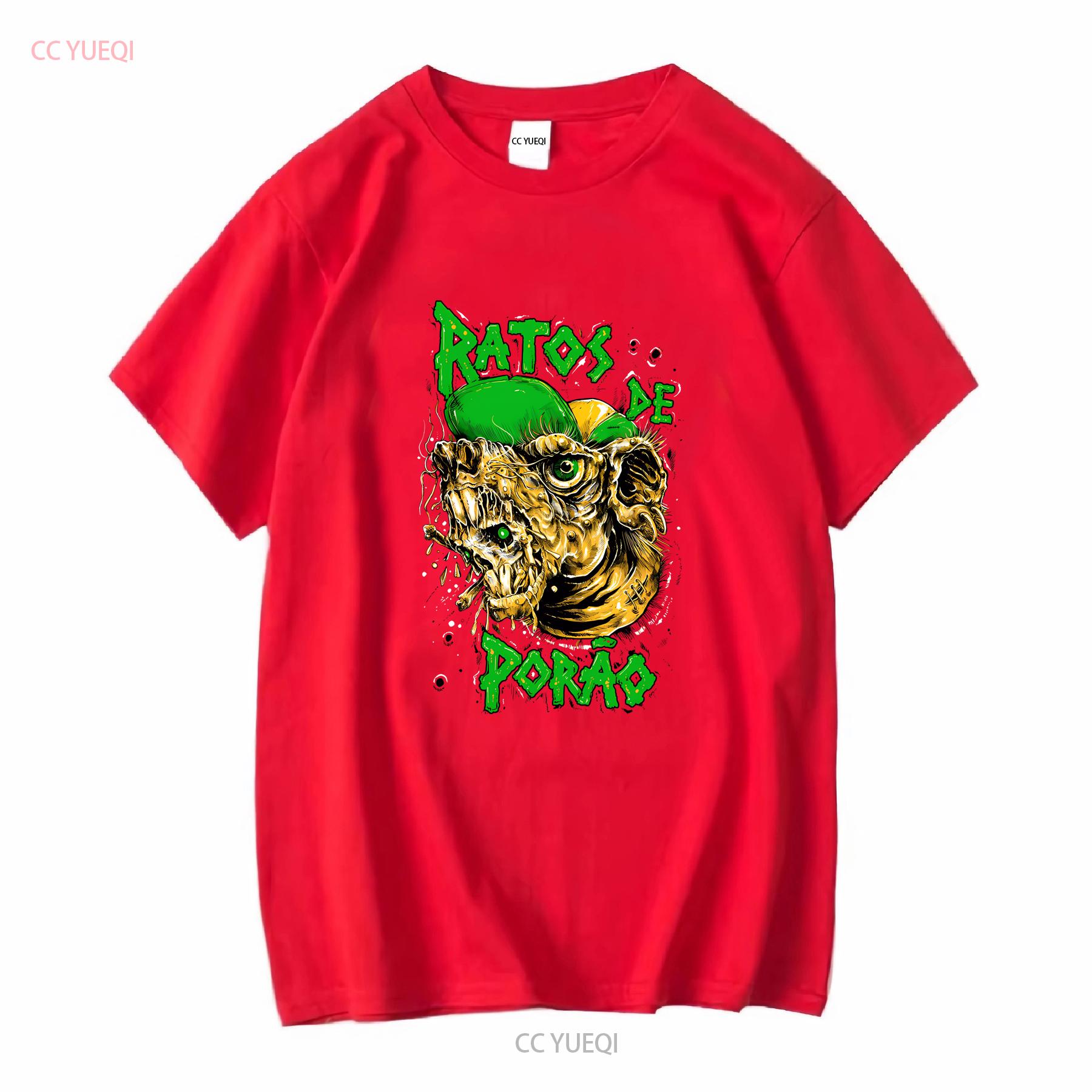 RATOS DE PORAO T shirt S O D Municipal Waste Cryptic Slaughter Cro Mags vintage Washed Slightly Soft designer clothes Versatile S