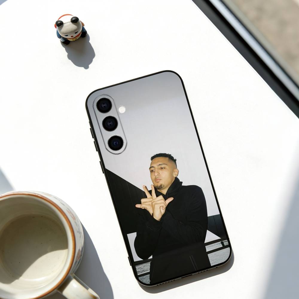 

Spanish Rapper Morad Phone Case Soft black For Samsung Galaxy A73,A72,A71,A70,A53,A52,A51 Samsung a42 5g
