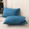 Ergonomic Cervical Support Pillow With Hollow Fiber Fill Soft Plush Adults Students Dormitory Sleep Comfort