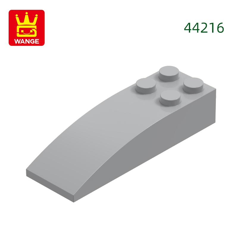 Non-Toxic 34Pcs/Lot No.44126 Curved 6 X 2 Block Moc Color Accessories Compatible With Curved Brick Diy Toys For Particle Brain Puzzle Toy