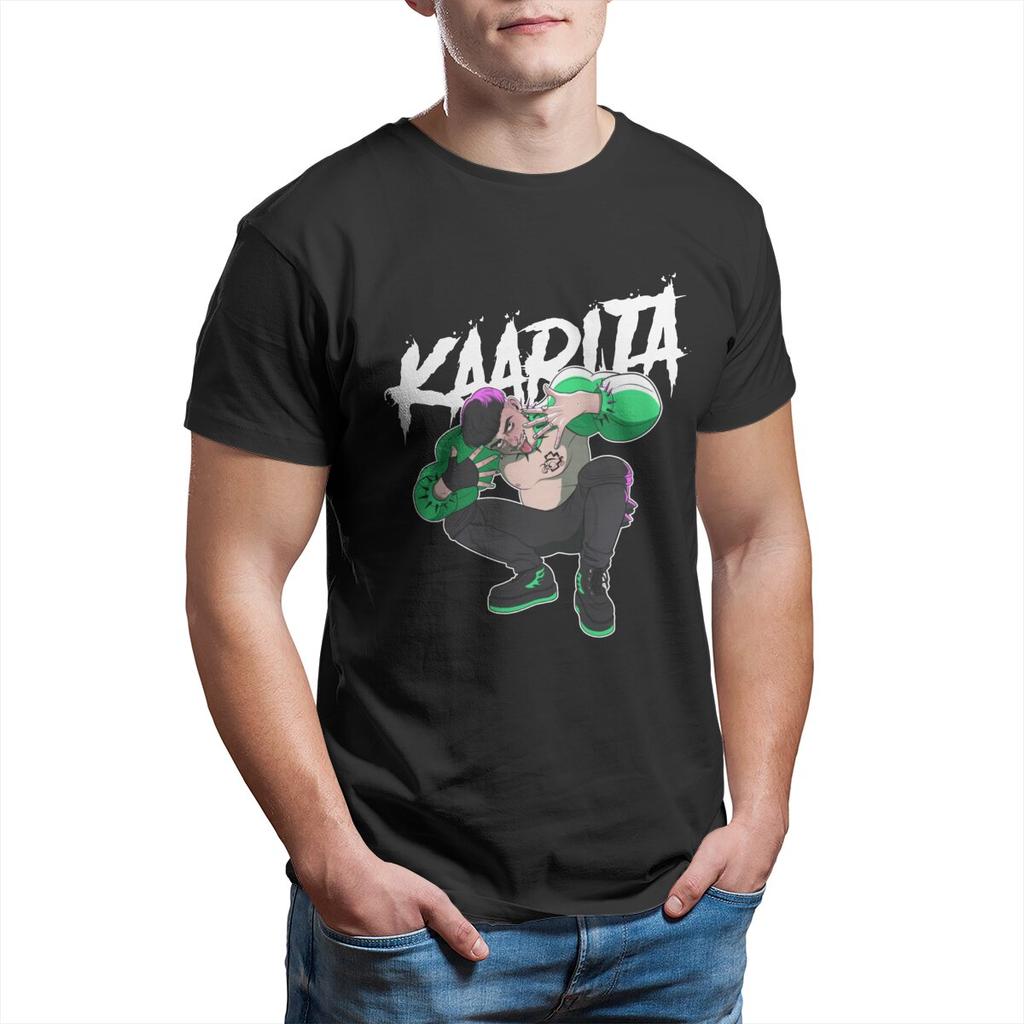 Kaarija Eurovision Cha Cha Cha Men's T Shirt  Leisure Tee Shirt Short Sleeve Crew Neck T-Shirt Cotton Classic Clothes