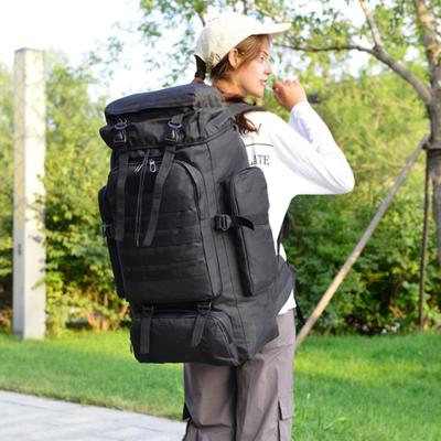 Militärischer Taktischer Rucksack Herren Große Kapazität Trekkingrucksack Outdoor Wasserdichter Rucksack für Camping Wandern Reisen Jagd