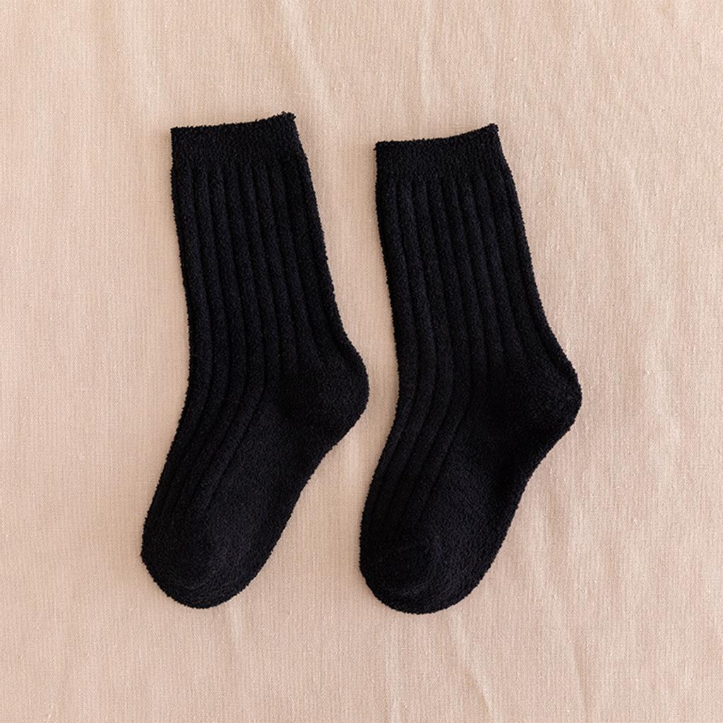 Toddler Kids Baby Boys Girls Oddychające solidne paski antypoślizgowe pończochy skarpetki