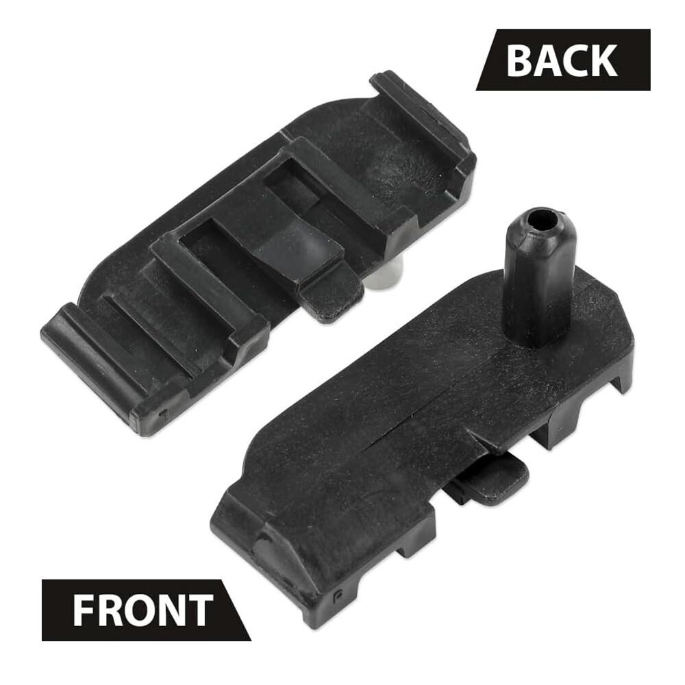 2 x Upper Radiator ulator Mount Bracket 23336340 23336339 For Malibu 2016-23