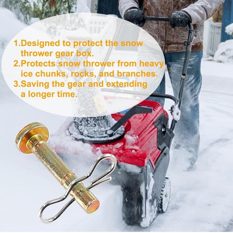 10 CONJUNTOS 738-04124A e 714-04040 Pinos de cisalhamento de reposição para limpa-neves MTD