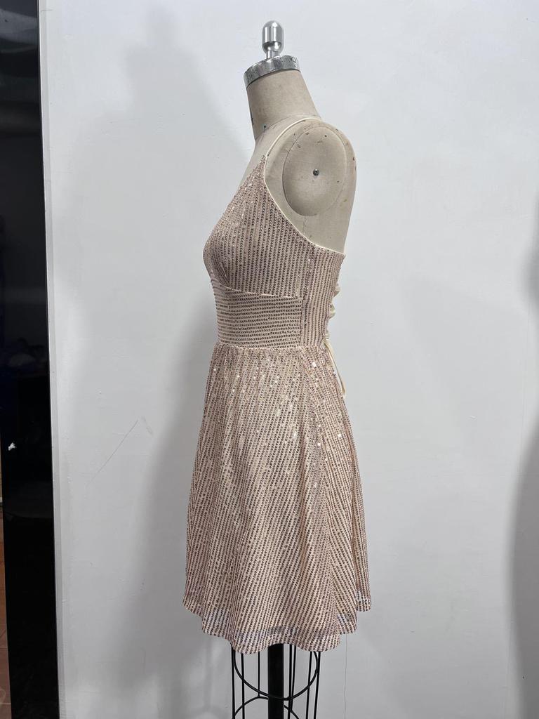 New Women's Fashion Sequin Party Evening Dress (5 Colors)