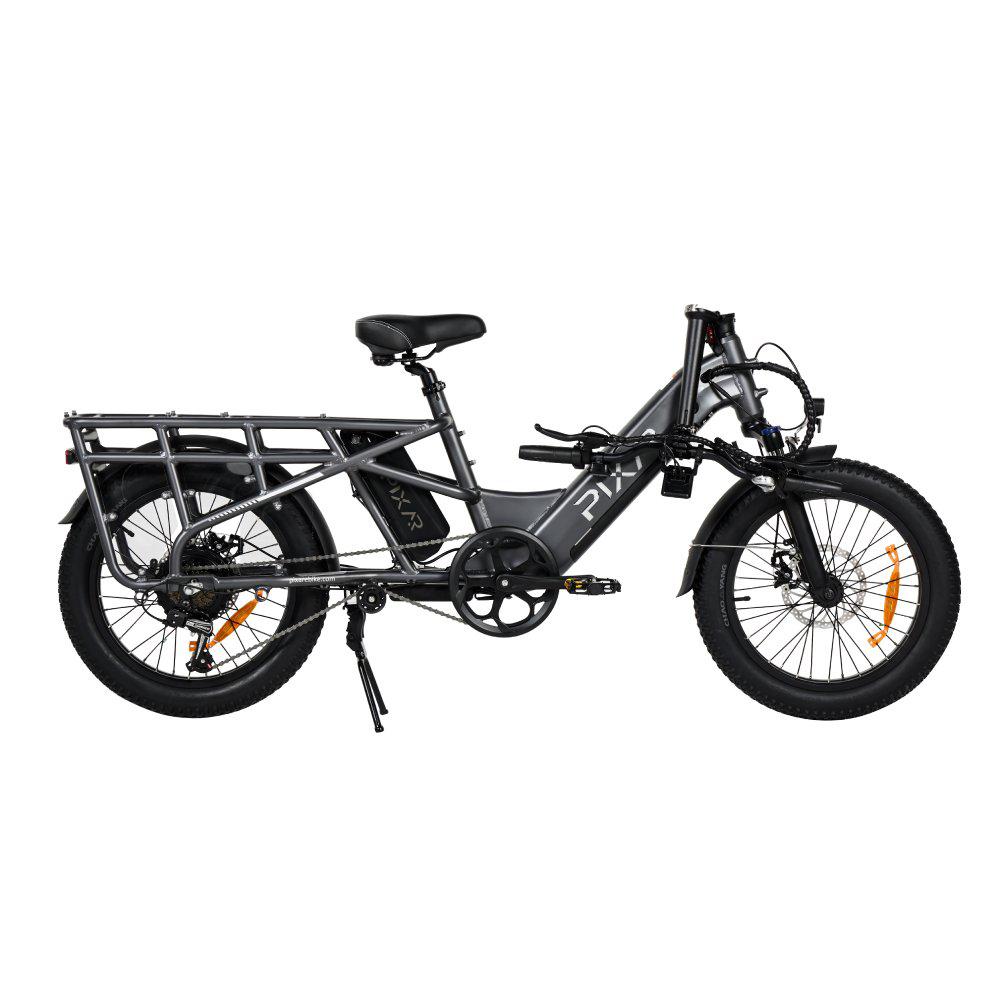 PIXAR Plus-20.4AH  Folding Commuting Electric Bicycle 48V20.4Ah Battery 500W Motor 20 Inch Fat Tires Urban Commuting E-Bike For Unisex