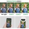 Selfie Ring Light, XINBAOHONG Rechargeable Portable Clip-on Selfie Fill Light with 36 LED for iPhone/Android Smart Phone Photography, Camera Video,