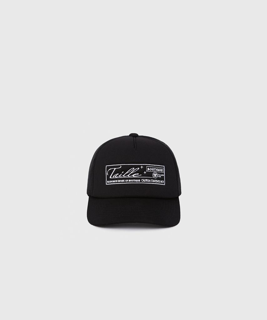 SIZE Size Shop Trucker Cap Black