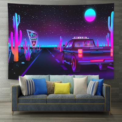 Wohnzimmer-Dekorationstuch, Schlafzimmer-Hintergrundwandtuch, Zimmer-Wandteppich, Heim-Wandteppich, Wandbehang