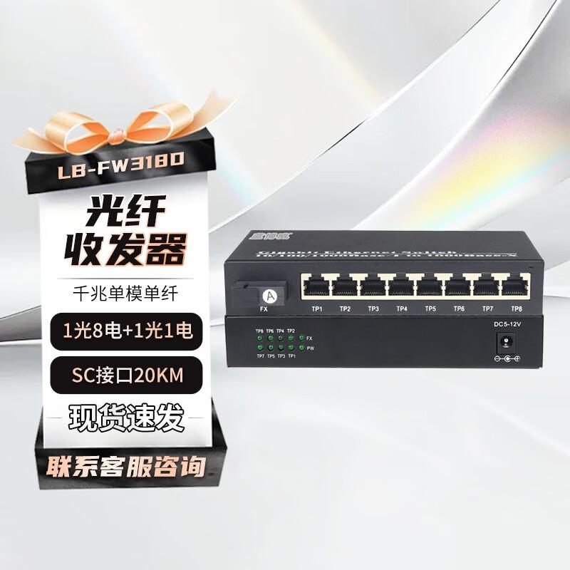 Lanbowe Gigabit Fiber Optic Transceiver