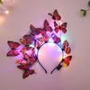 LED lumières LED lueur bandeau coloré clignotant bandeau lumineux papillon bandeau enfants cadeau