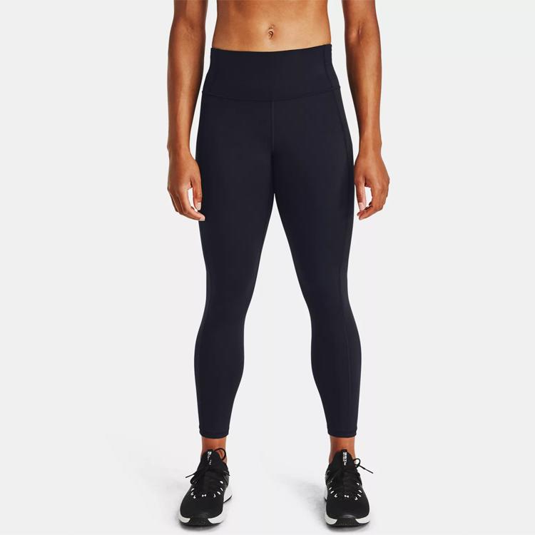 Under Armour Casual Training Sports Tight Fitness Three-Quarter Pants Women Bottoms Black 1357440-001
