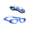 Children's Professional Racing Swim Goggles Flat Lens Waterproof Anti-Fog Swimming Glasses for Competitive Training and Recreational Use