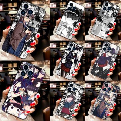 Komi Shouko Komi-san anime Funda Para Apple iPhone 11 14 12 Pro Max mini XS XR X 8 7 Plus SE 2020 13 Pro Cubierta de Teléfono Capa