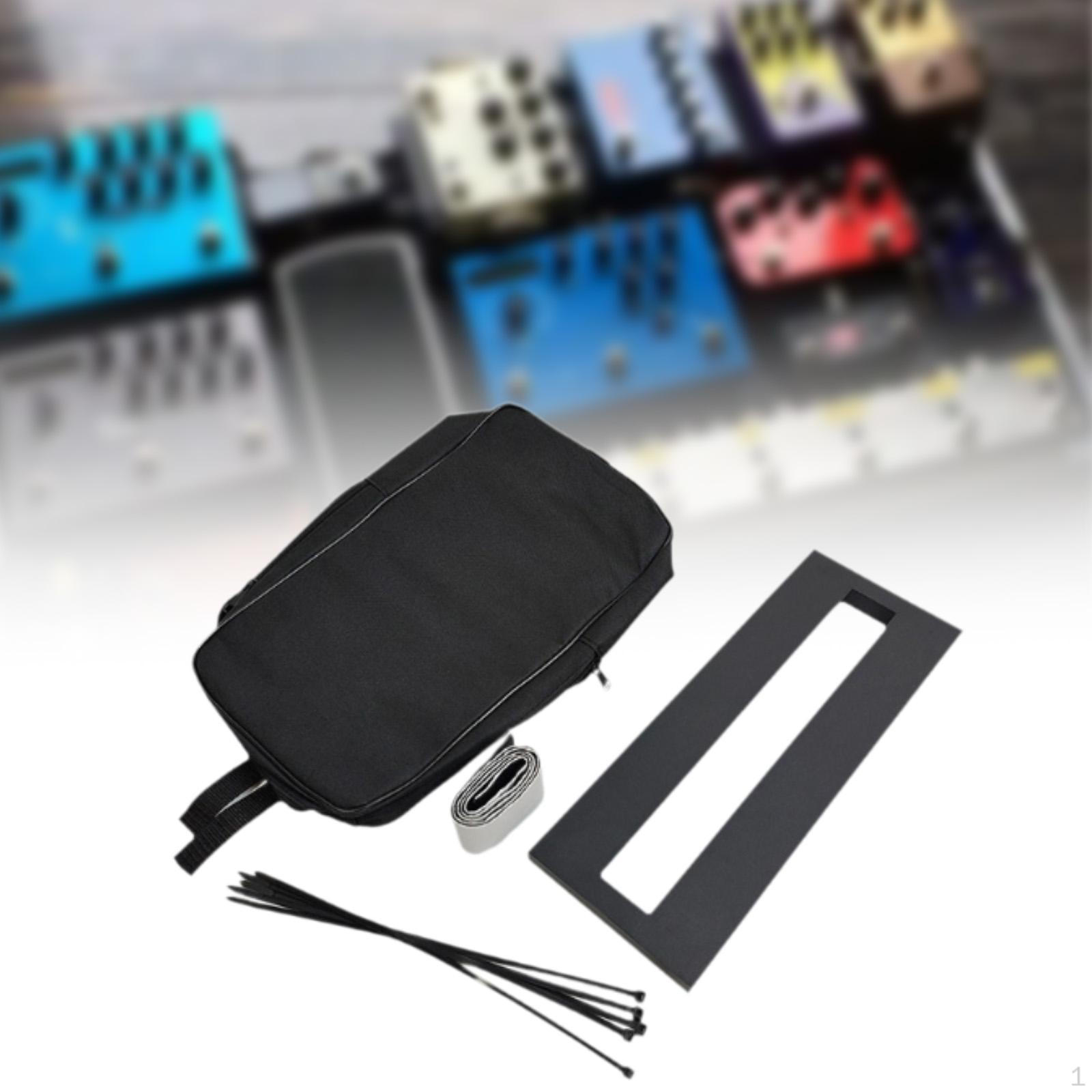 

Компактная гитарная педаль с сумкой для электро- и бас-эффектов S