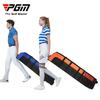 PGM Foldable Golf Travel Bag with Wheels for Men and Women - Airplane Checked Club Carrier Set